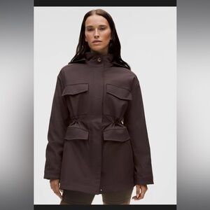 Lululemon women dry field utility jacket